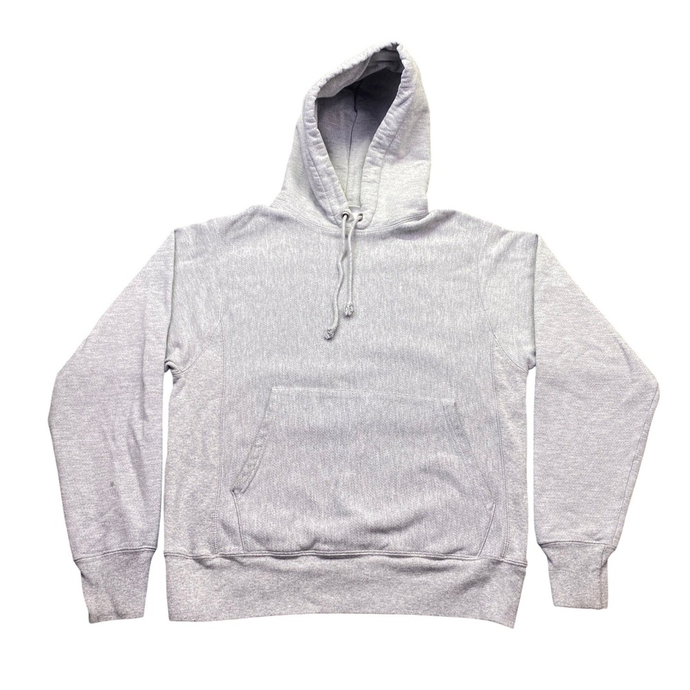 Champion Reverse Weave Hoodie Sweatshirt Gray S101 Small Heather Grey